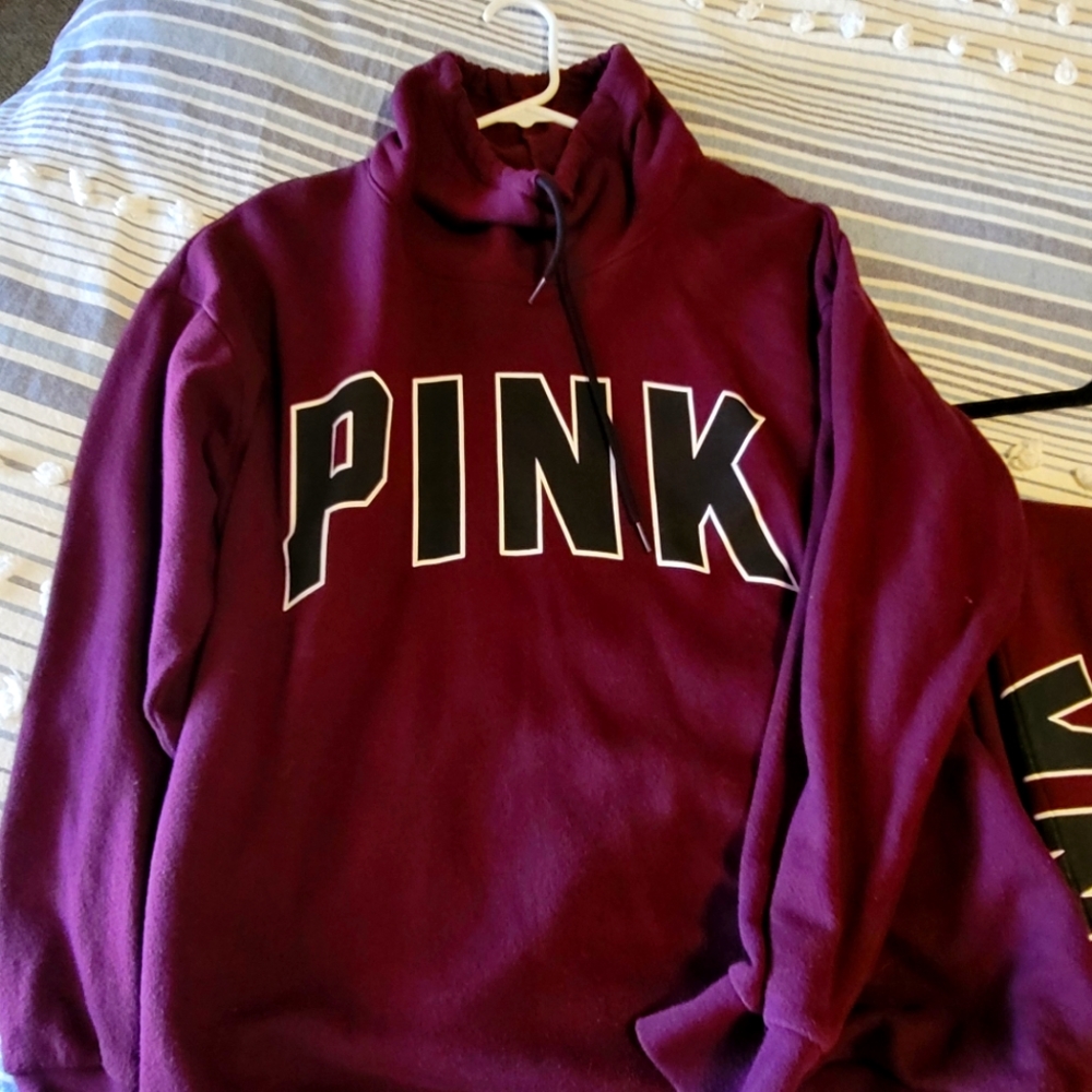 Pink sweatsuit